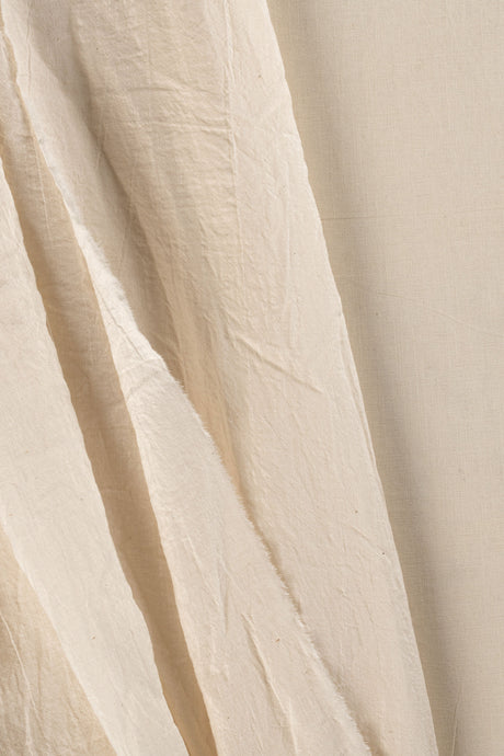 100% Natural Cotton No. 8 Light Weight Fine Textured Summer Handloom - unscoured/scoured