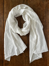 Load image into Gallery viewer, 100% Linen Scarf / Wrap
