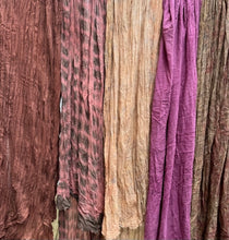 Load image into Gallery viewer, One Off Naturally Dyed Handloom Sarong / Scarf
